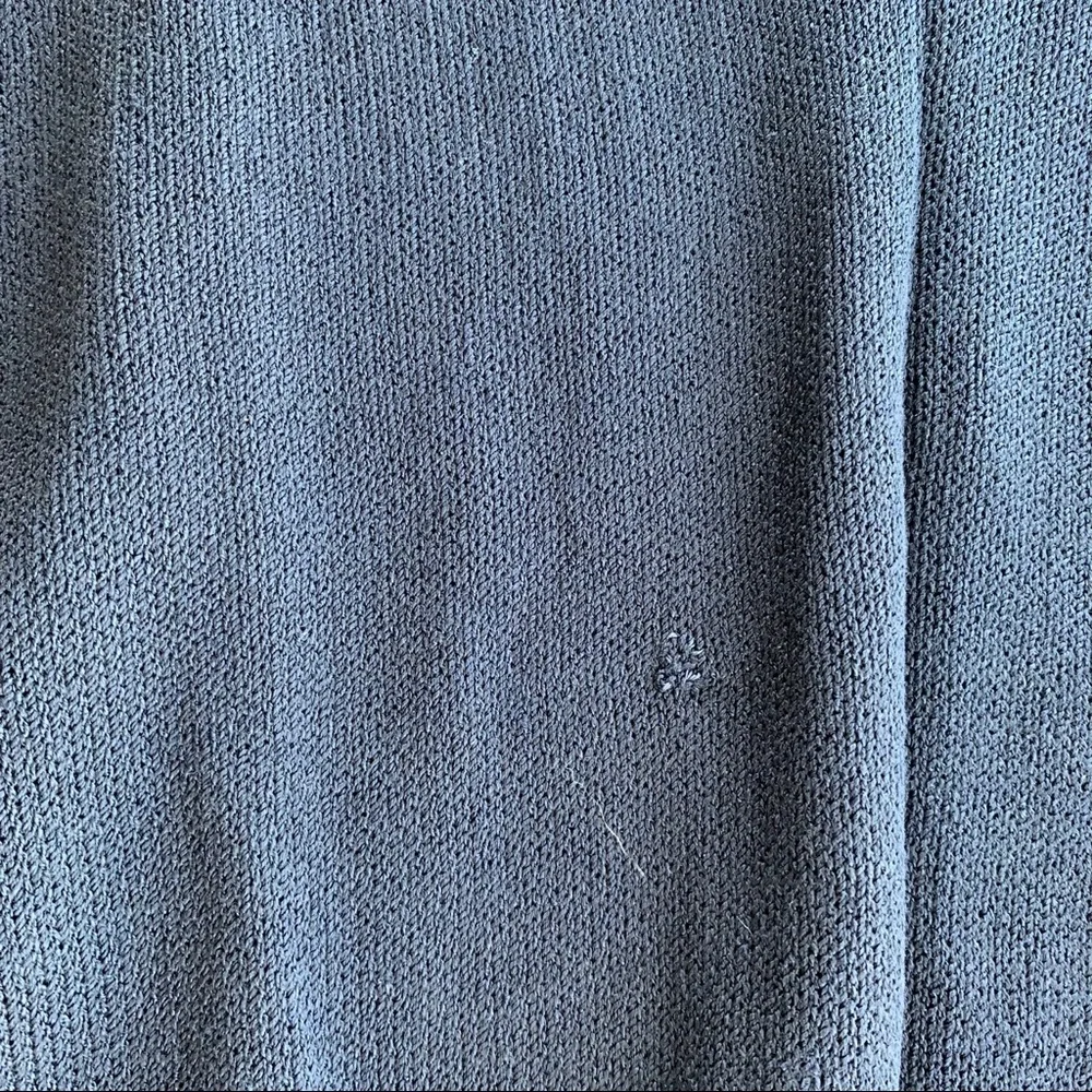 ST JOHN by Marie Gray Black Pull on Knit Pleated Trouser - Picture 6 of 7